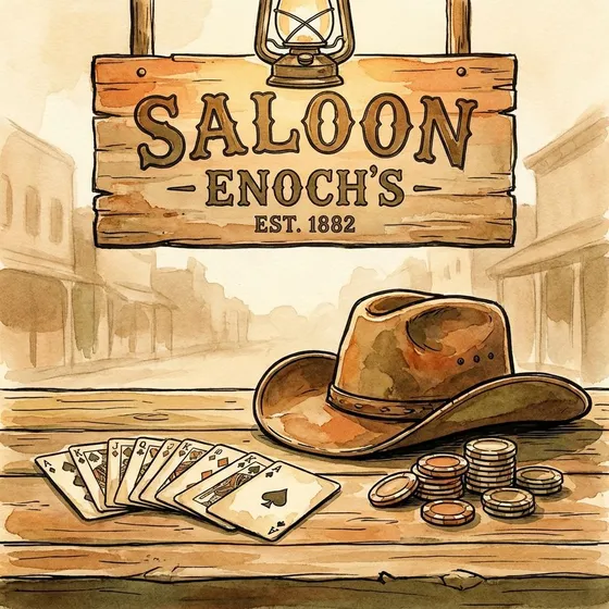 play poker with Enoch